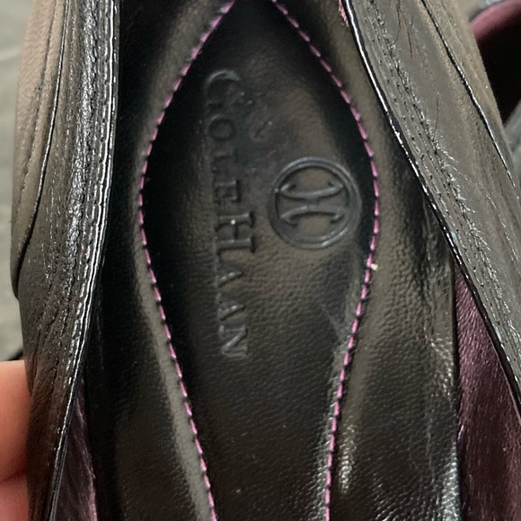 Ladies Cole Haan Square Toe Pumps - Picture 6 of 7